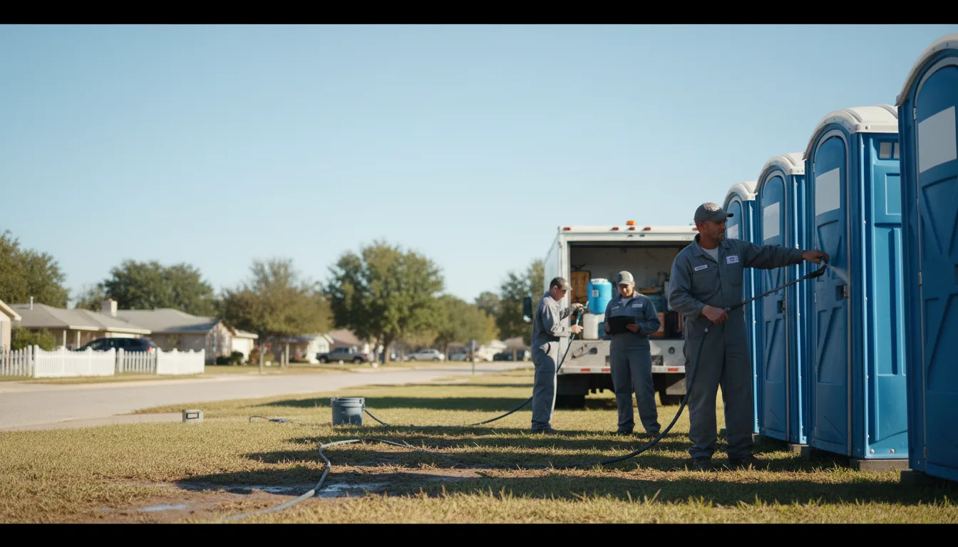 Long-Term Portable Toilet Rental in New Baltimore, MI near me